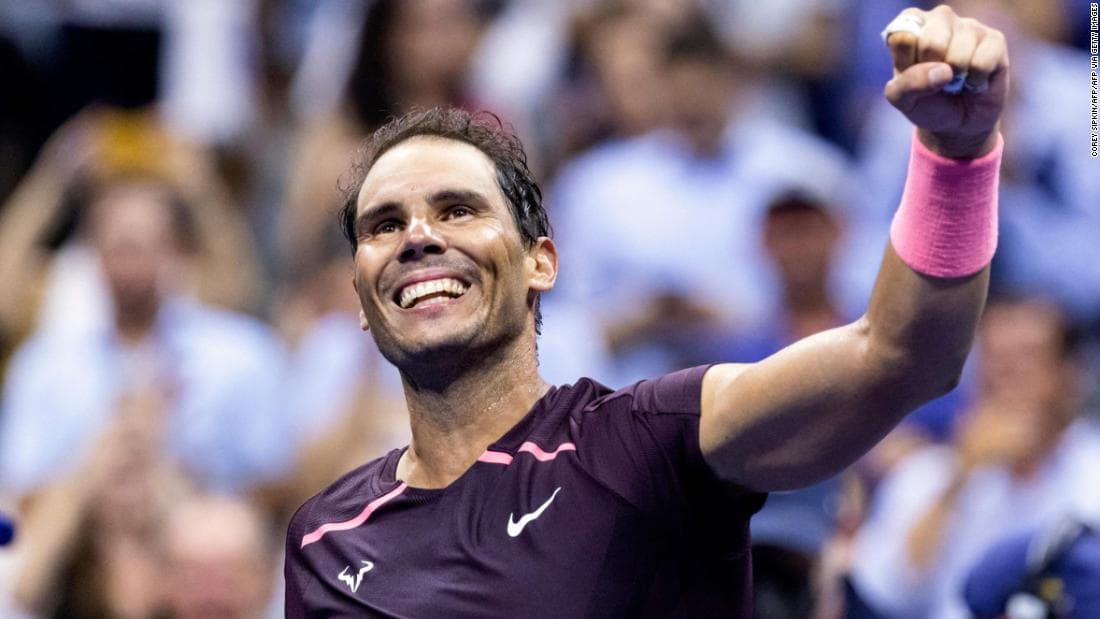 Rafael Nadal pierde el primer set pero se recupera para derrotar a Rinky Hijikata en el US Open