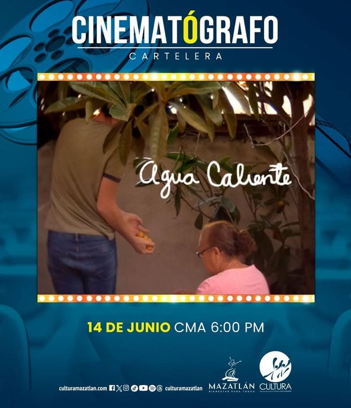 Diego Hernández presentará su película “Agua caliente” en el Cinematógrafo el 14 de junio
