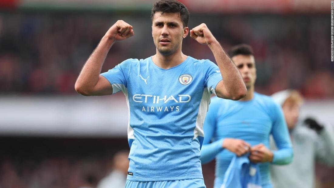 Arsenal vs.Manchester City: Rodri sella la victoria del líder de la Premier League en un controvertido thriller