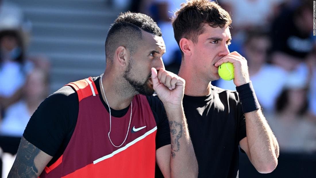 Nick Kyrgios y Thanasi Kokkinakis están arrasando en el Abierto de Australia