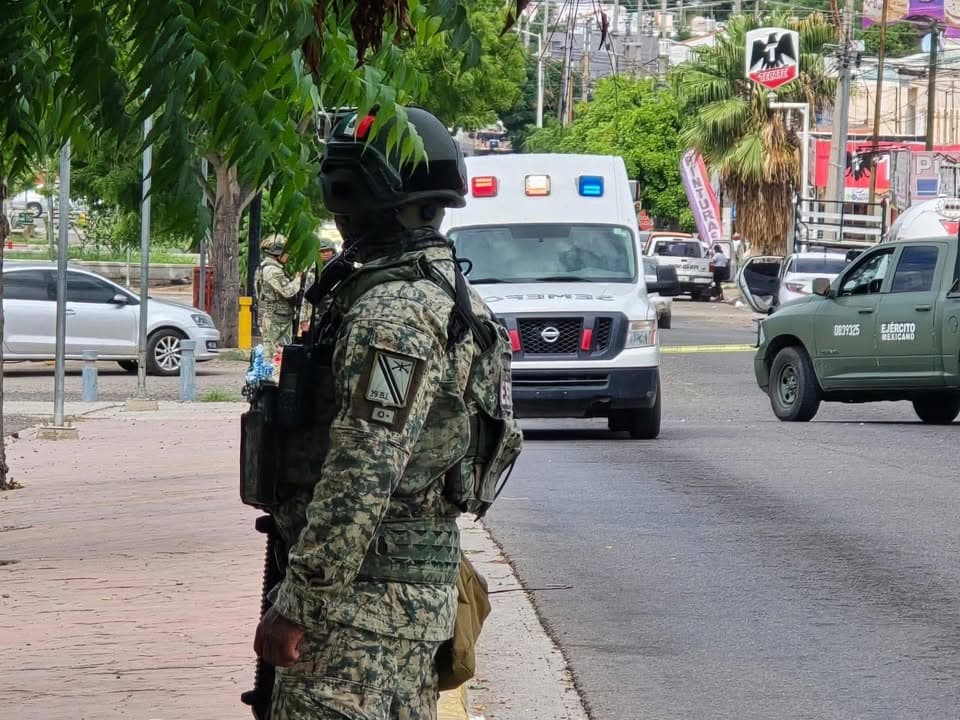 Motociclista es as3sinado a bal4zos en la Plutarco Elías Calles, en