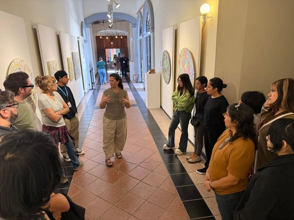 *Alumnos de Artes Plásticas del CMA analizan la obra contemporánea de