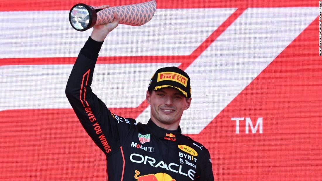 Max Verstappen gana el Gran Premio de Azerbaiyán para ampliar el liderazgo del campeonato mientras Ferraria sufre DNF