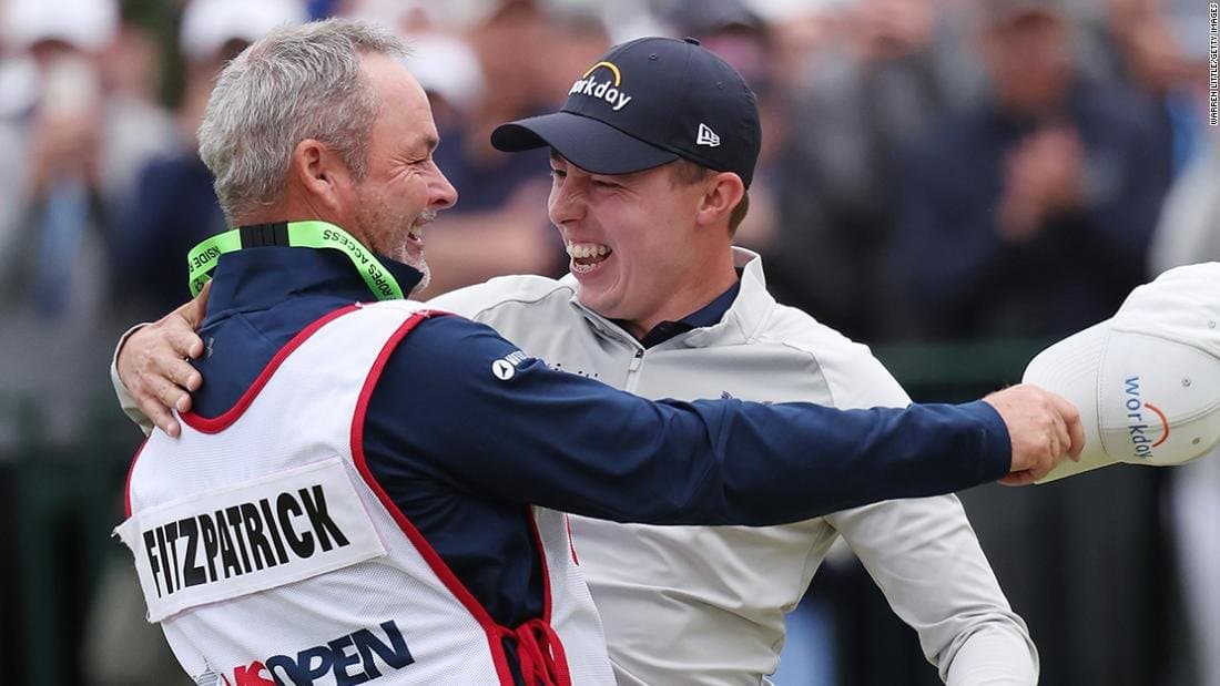 US Open: Fitzpatrick gana su primer major tras apasionante pelea a tres bandas