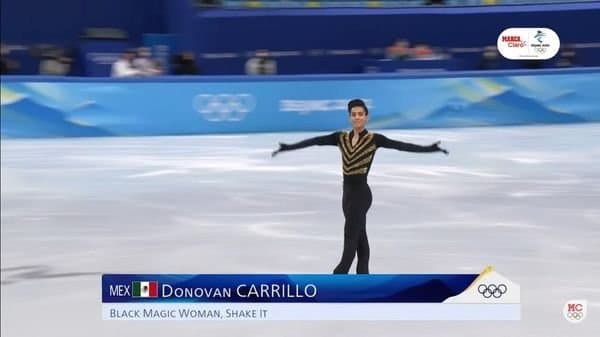 Donovan Carrillo ala final en patinaje artistico