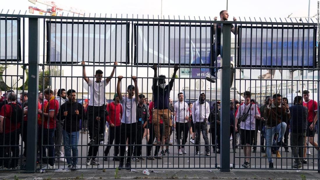 'Serie de fallas' detrás del caos final de la Liga de Campeones, según el Senado francés