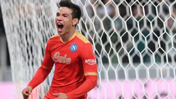 'Chucky' Lozano anotó en el triunfo del Napoli en la Europa League
