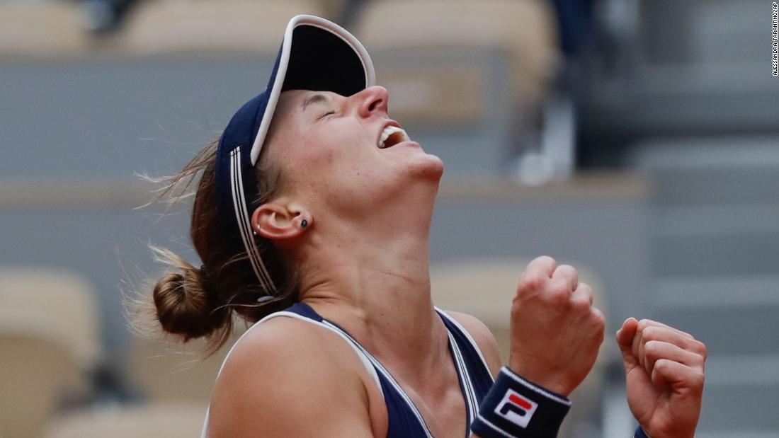 Nadia Podoroska hace historia en el Abierto de Francia tras impactar a Elina Svitolina