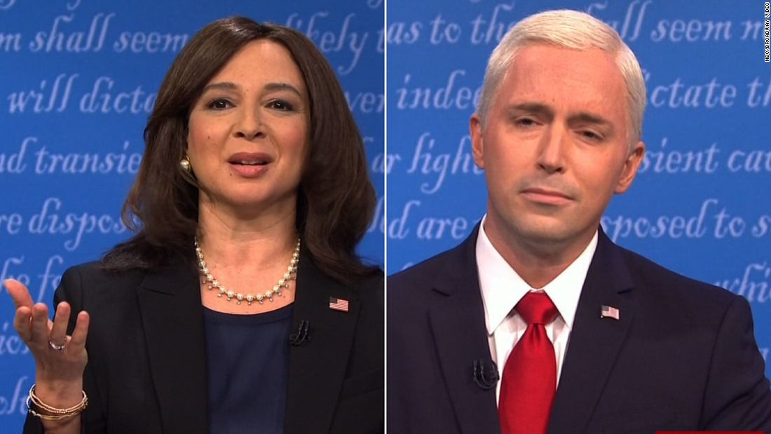 ‘SNL’ se burla del debate de vicepresidente entre Kamala Harris, Mike Pence y The Fly