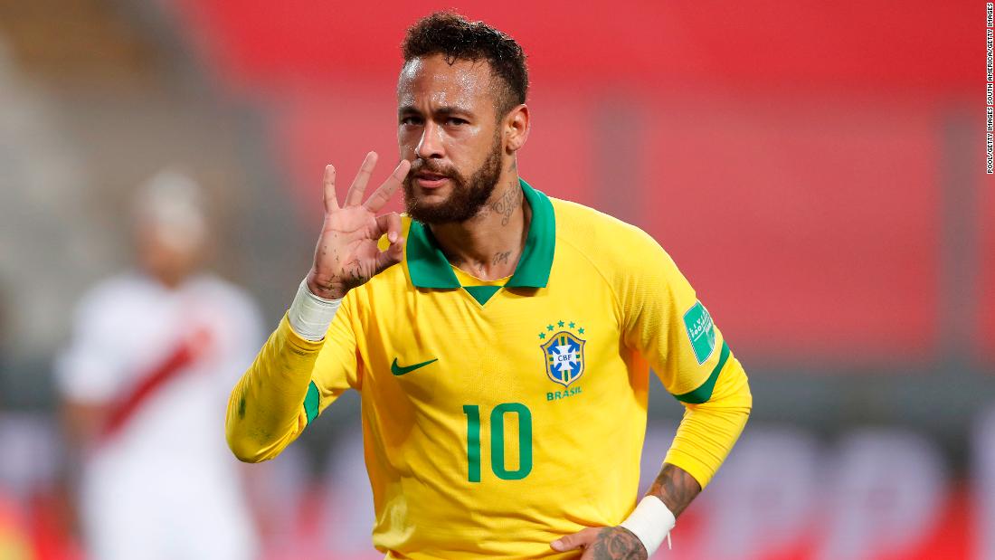 Neymar supera la cuenta de goles de Ronaldo y se acerca al récord de todos los tiempos de Pelé con hat-trick para Brasil