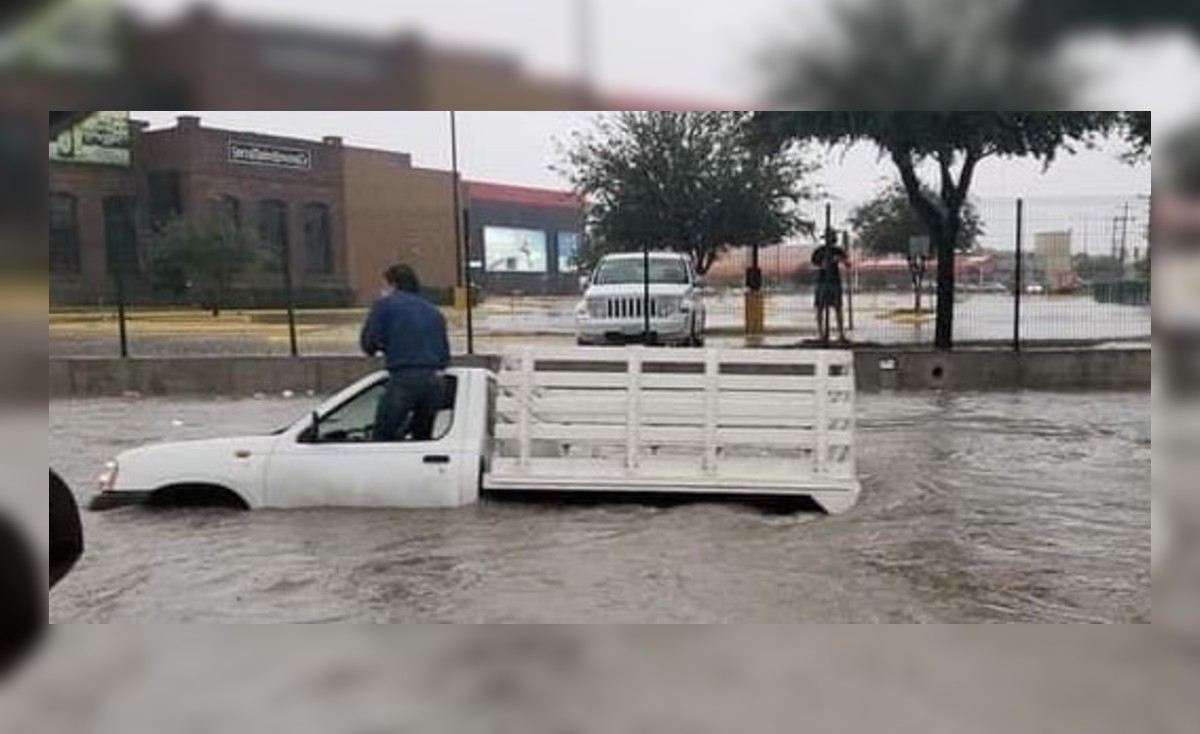 Tamaulipas. Lluvias causan inundaciones en Reynosa