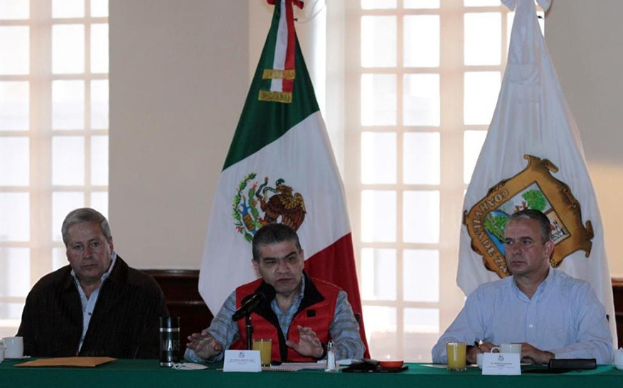 Gobernador de Coahuila se reúne con el gabinete para pedir resultados