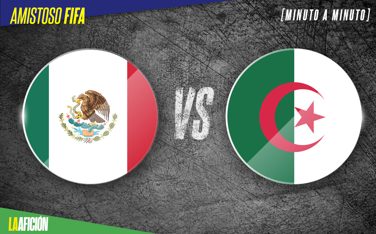México vs Argelia 2020. Partido Fecha FIFA