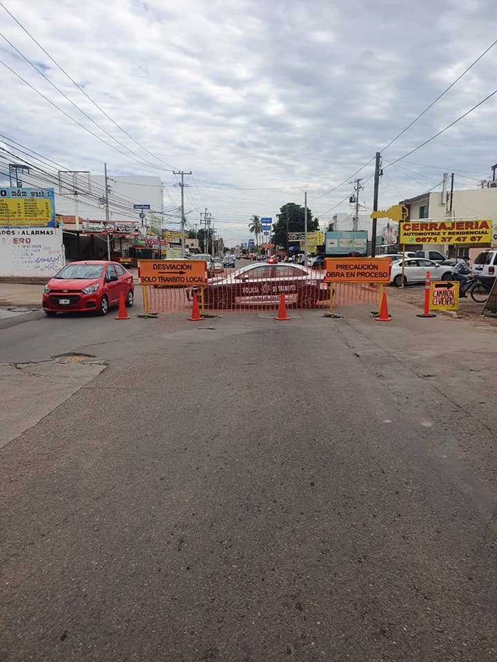 A partir de hoy, cierran tramos de circulación en la avenida Álvaro Obregón, al A partir de hoy, cierran tramos de circulación en la avenida Álvaro Obregón, al
