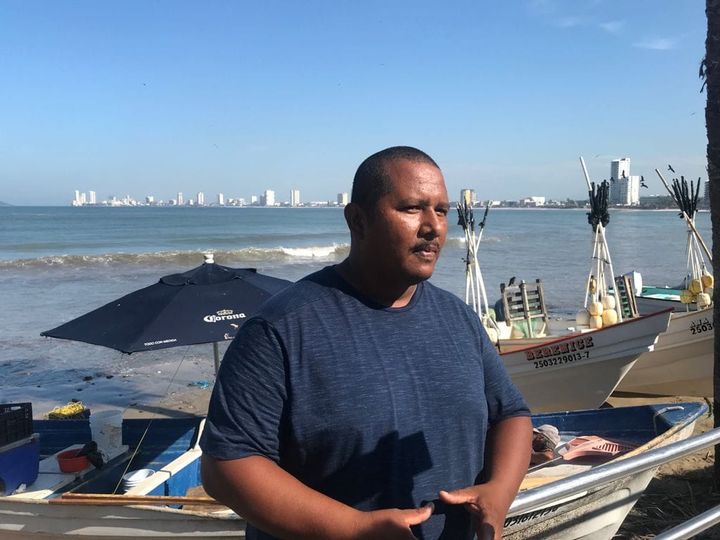 En crisis pescadores de Playa Norte, no pueden salir a las capturas por mal tiem En crisis pescadores de Playa Norte, no pueden salir a las capturas por mal tiem