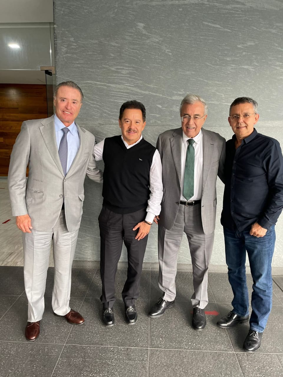 Gestionan Rocha y Quirino con titular de Segob recursos para cierre de año en Si Gestionan Rocha y Quirino con titular de Segob recursos para cierre de año en Si