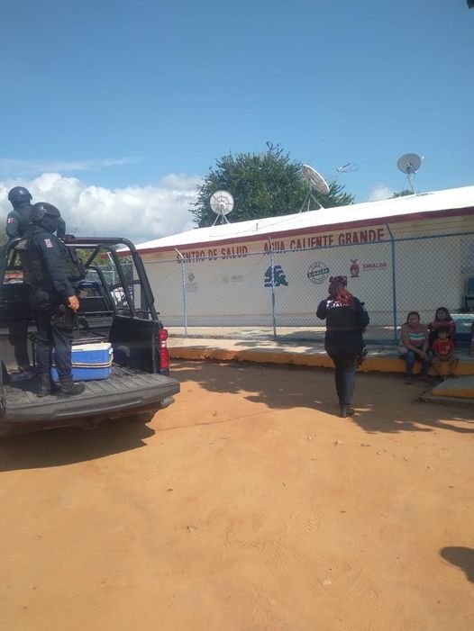 Implementan operativo tras reporte de sujetos armados en Choix Implementan operativo tras reporte de sujetos armados en Choix