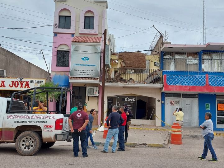 Trabajos de demolición sorprenden a ciudadanos en Los Mochis