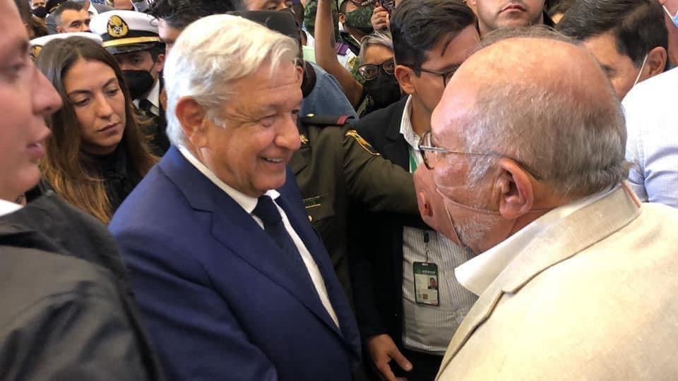 Visitan AMLO stand de Mazatlán en la Feria Aeroespacial México 2021 Visitan AMLO stand de Mazatlán en la Feria Aeroespacial México 2021
