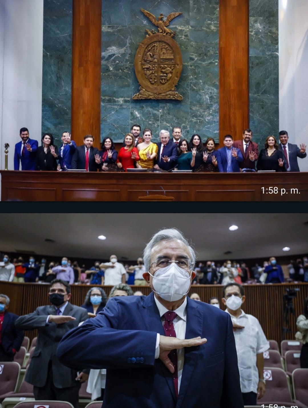 Rubén Rocha Moya sostendrá relación respetuosa y productiva con el Poder Legisla