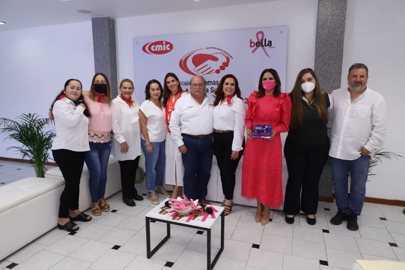 Comité de Damas de Cmic y Fundación Bella suman esfuerzos contra el cáncer de ma