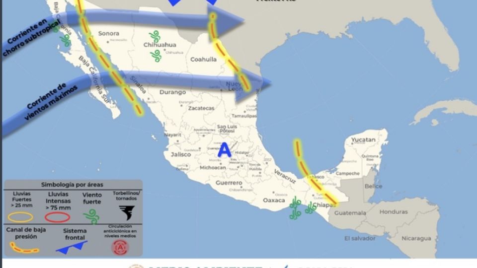 ¡Cuidado viene otro frente frío! Se aproximará el sábado y se advierte una semana helada