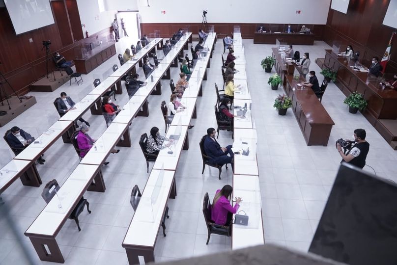 *Con estrictas medidas sanitarias, reanuda Congreso sesiones presenciales* *Con estrictas medidas sanitarias, reanuda Congreso sesiones presenciales*