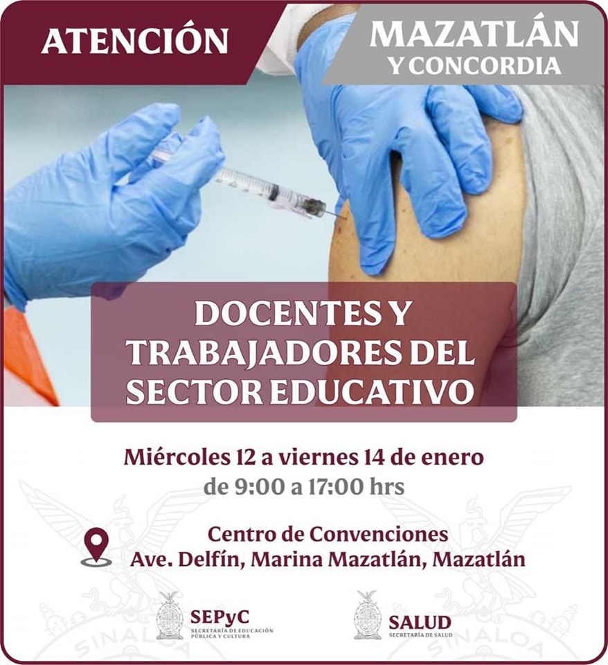 Les compartimos los horarios y sedes que serán habilitados para la jornada de