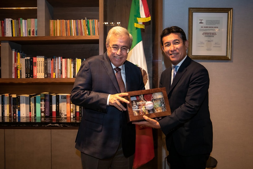 *Gobernador recibe la visita del embajador de Japón en México*