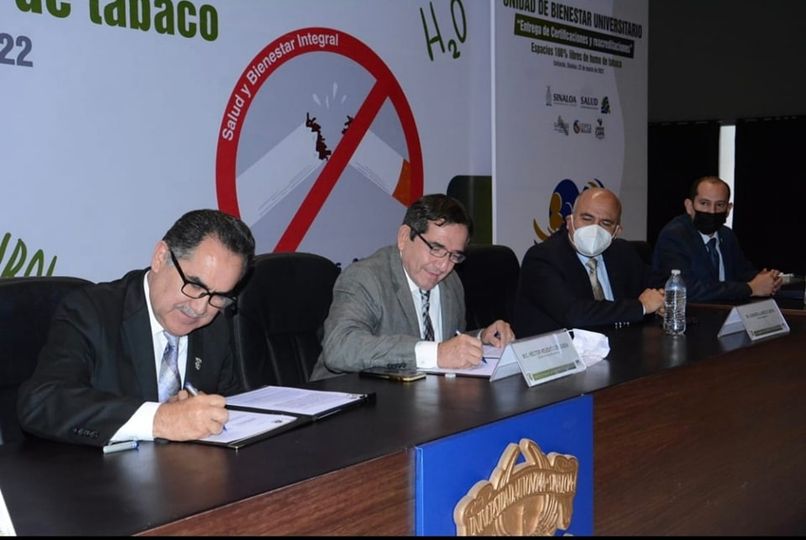 Entrega la UAS 49 certificaciones y reacreditaciones a Espacios 100% libres de h