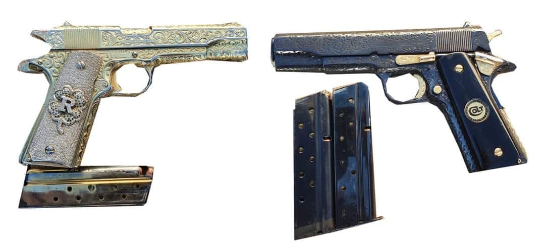 Con fusiles de asalto y armas cortas, tres hombres fueron asegurados por la Poli Con fusiles de asalto y armas cortas, tres hombres fueron asegurados por la Poli