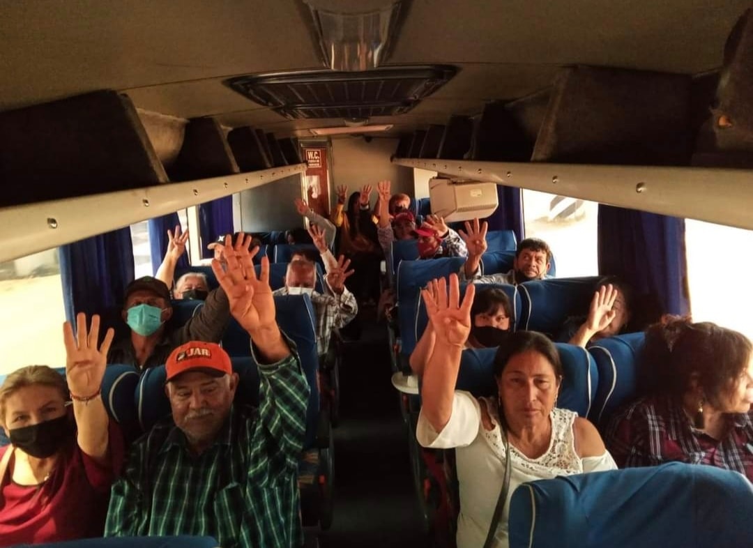 En la concentración de MORENA, hoy en Culiacán, a parte de que ahí estuvieron