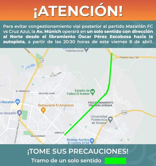 Listo el operativo de bioseguridad para el partido Mazatlán FC-Cruz Azul