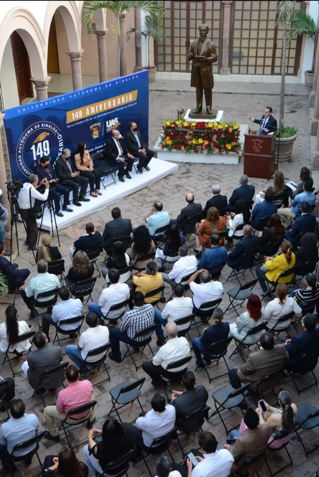 En su 149 aniversario, refrenda la UAS el compromiso con la formación de las nue