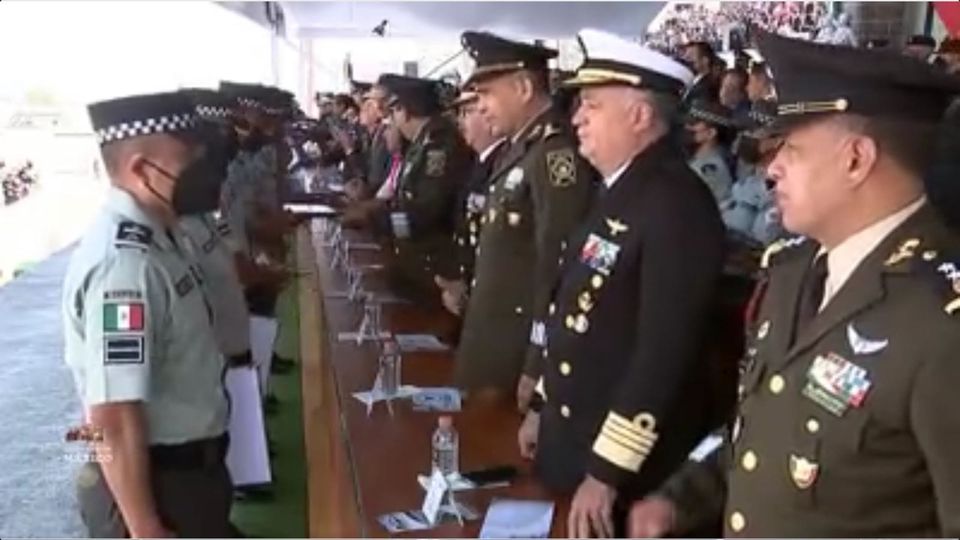 Rocha asiste al aniversario de la Guardia Nacional Rocha asiste al aniversario de la Guardia Nacional