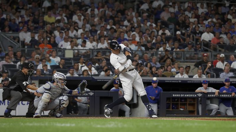 Aaron Judge: la estrella de los Yankees de Nueva York intenta hacer historia después de conectar el cuadrangular 48 de la temporada