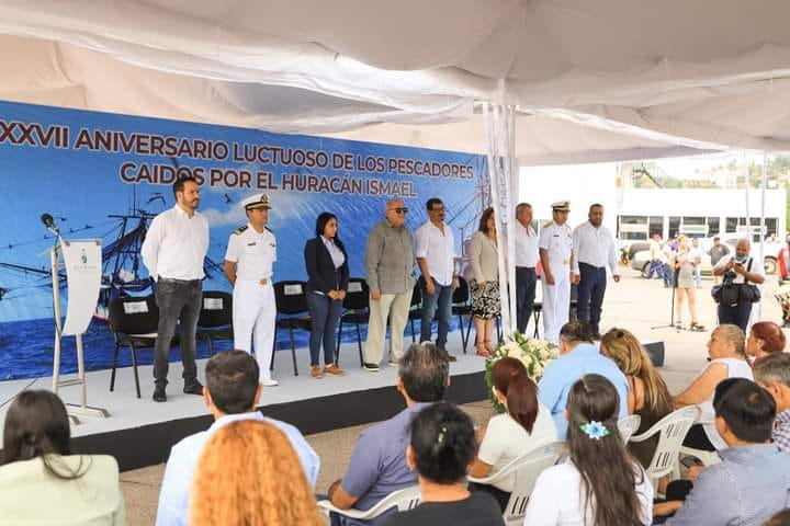 Recuerdan a pescadores fallecidos por el huracán “Ismael” en Mazatlán Recuerdan a pescadores fallecidos por el huracán “Ismael” en Mazatlán
