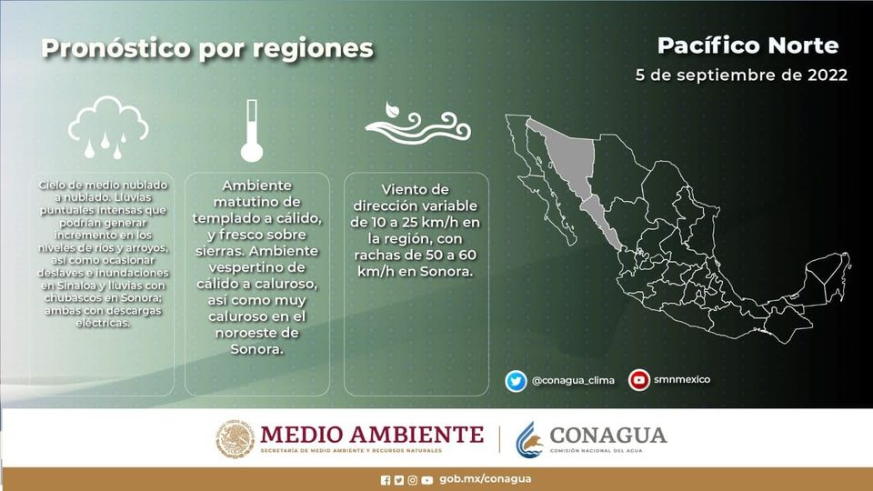 Convoca Protección Civil a tomar medidas preventivas ante Tormenta Tropical «Kay Convoca Protección Civil a tomar medidas preventivas ante Tormenta Tropical «Kay
