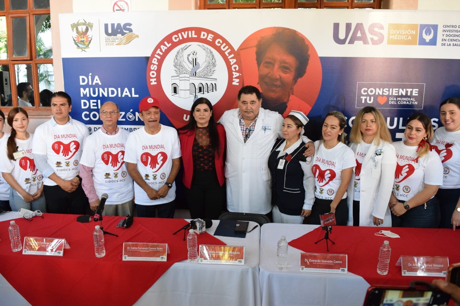 Realizan la UAS y el Hospital Civil jornada de atención gratuita en Cardiología Realizan la UAS y el Hospital Civil jornada de atención gratuita en Cardiología