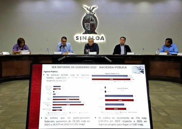 Rocha sostiene reunión con su gabinete rumbo al Primer Informe de Gobierno Rocha sostiene reunión con su gabinete rumbo al Primer Informe de Gobierno