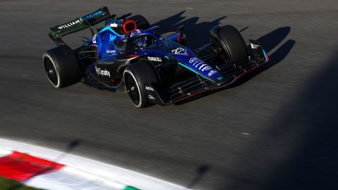 Albon fue reemplazado por el piloto reserva Nyck de Vries en Italia.