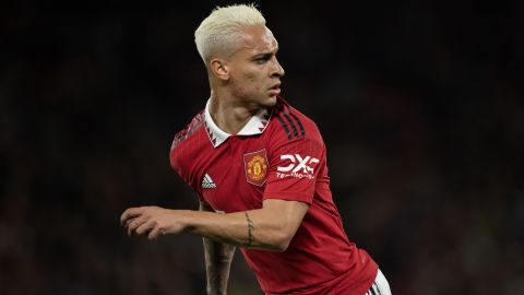 Antony se unió al United este verano procedente del Ajax, donde también fue dirigido por Erik ten Hag.