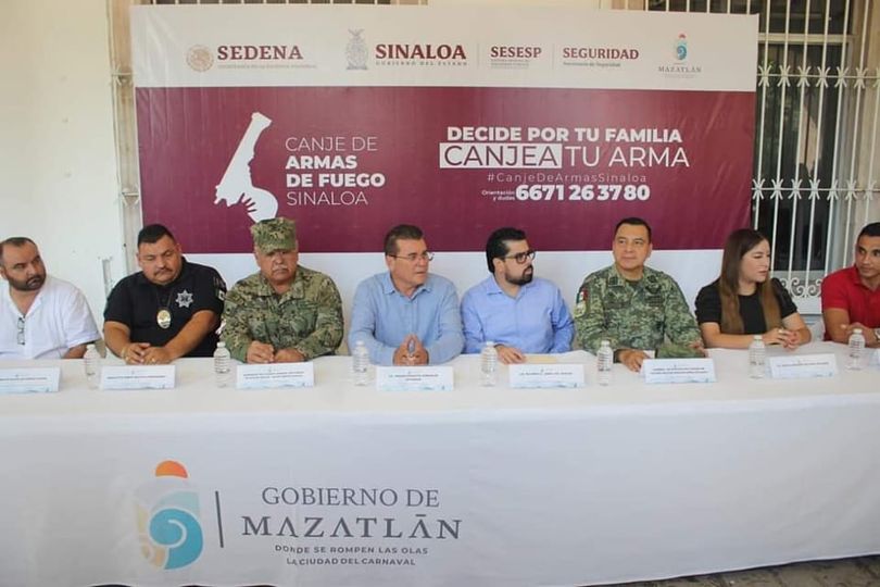 ARRANCA EN MAZATLÁN, CAMPAÑA DE CANJE DE ARMAS ARRANCA EN MAZATLÁN, CAMPAÑA DE CANJE DE ARMAS