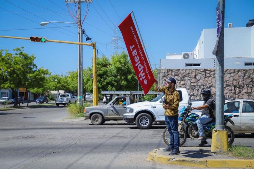 Promocionan en las calles de Mazatlán el programa “Empléate” Promocionan en las calles de Mazatlán el programa “Empléate”
