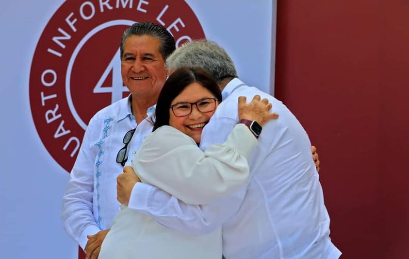 *Rocha asiste al Informe de la senadora Imelda Castro* *Rocha asiste al Informe de la senadora Imelda Castro*