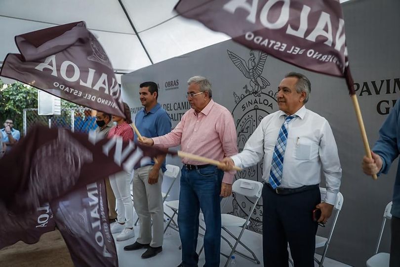 Rocha inicia construcción de la carretera a El Salitre Rocha inicia construcción de la carretera a El Salitre