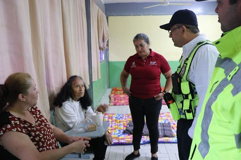Supervisan comunidades y albergues de la zona rural SSP y Protección Civil Supervisan comunidades y albergues de la zona rural SSP y Protección Civil