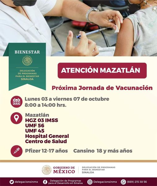 ¡Atención Mazatlán! ¡Atención Mazatlán!