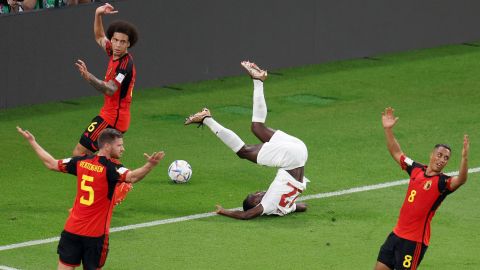 Canadá ahora ha jugado cuatro partidos de torneos de la Copa Mundial, tres en 1986 y uno hasta ahora en 2022, pero los ha perdido todos y aún no ha marcado un gol.