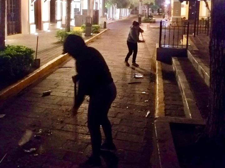 *Gobierno Municipal atiende con limpieza matutina espacios públicos de la ciudad *Gobierno Municipal atiende con limpieza matutina espacios públicos de la ciudad